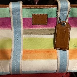 Coach Original Watercolor Medium Size Tote